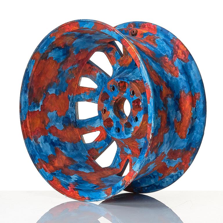 Thomas Sauter, painted felly. Executed in 2011.