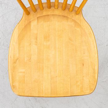 Carl Malmsten, Chairs, 4, “Lilla Åland”, Stolab, 1993.