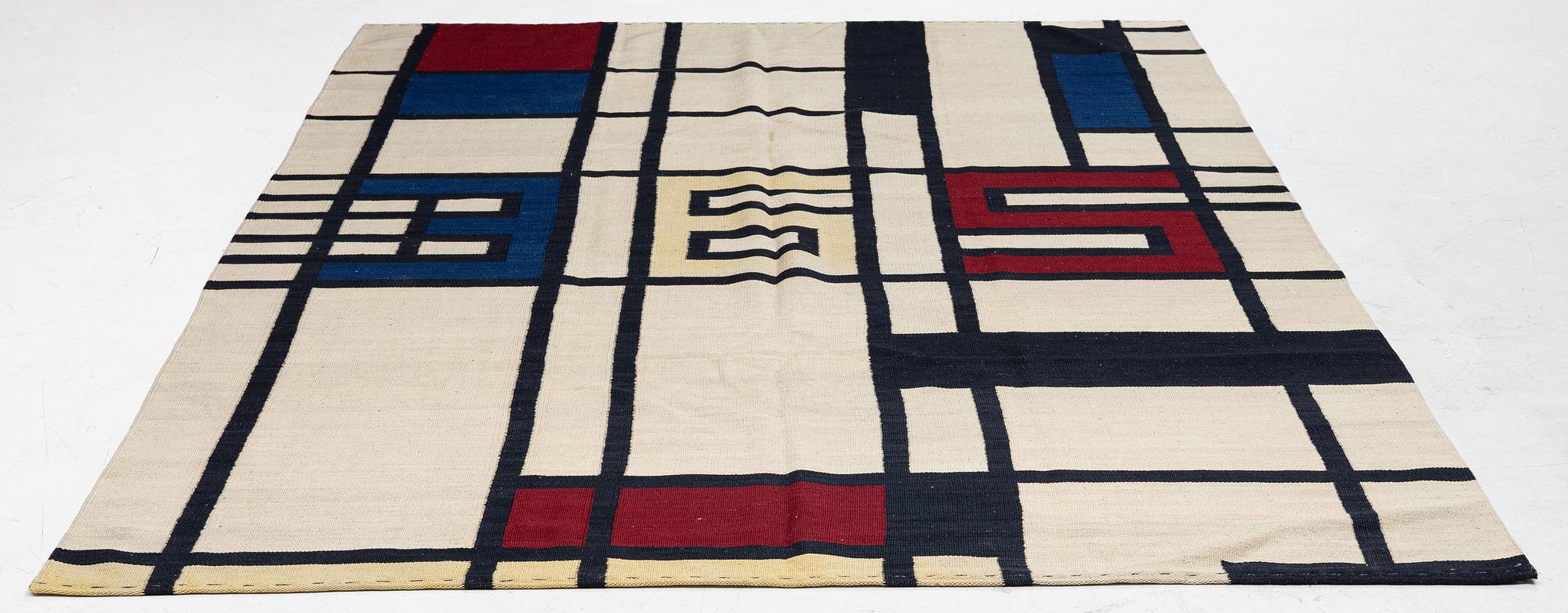 Kelim, modern design, 282 x 206 cm.