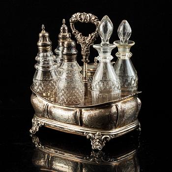 John Evans II, bordssurtout, silver, London 1839.