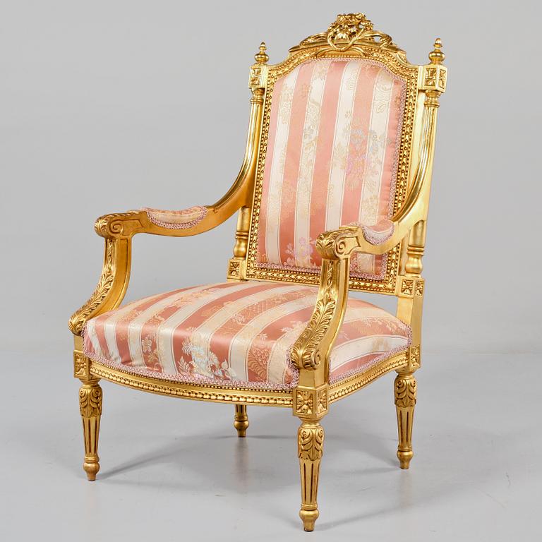 KARMSTOL, Louis XVI-stil, omkring sekelskiftet 2000.