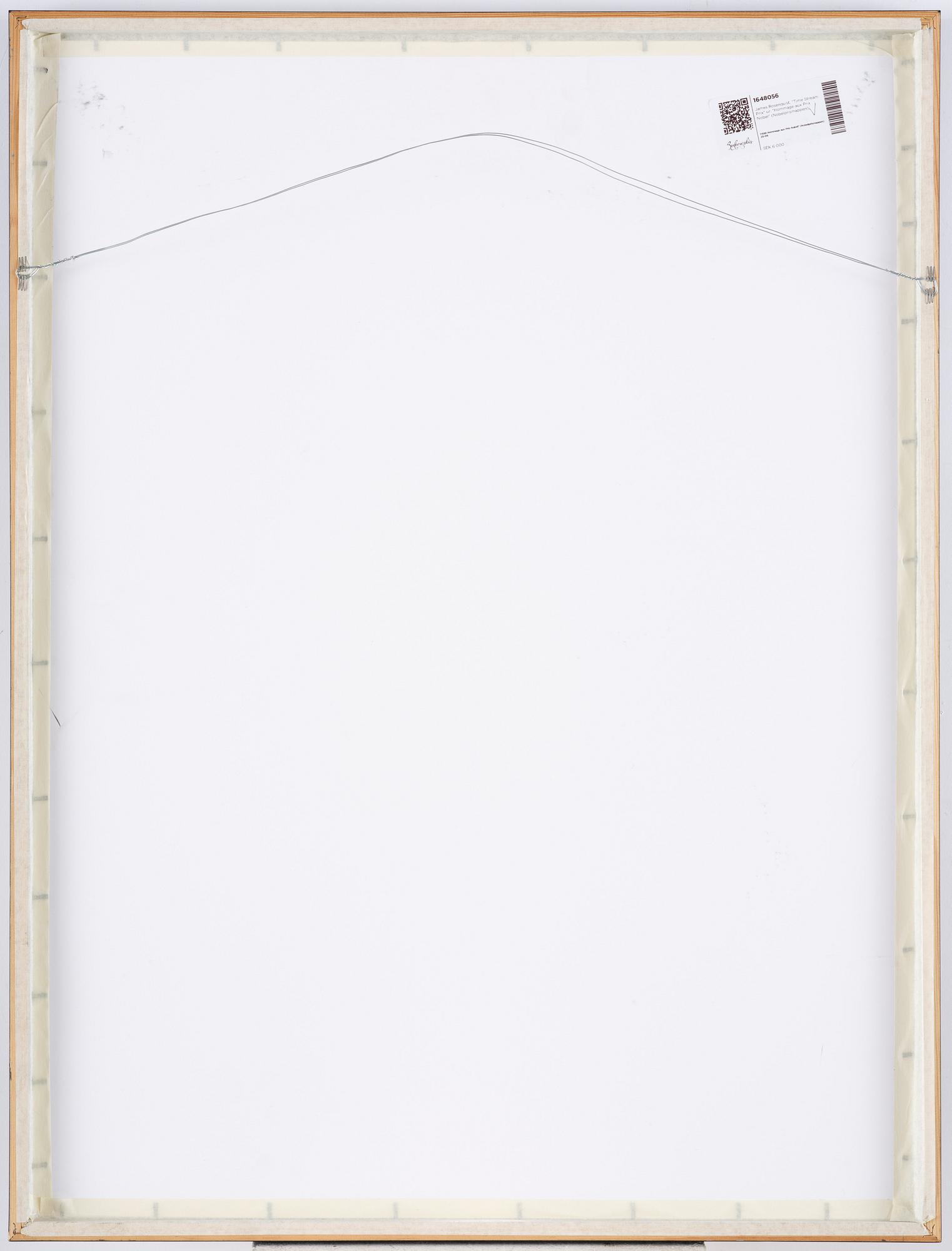 James Rosenquist, "Time Stream Prix" from: "Hommage aux Prix Nobel" (The Nobel Prize Portfolio).