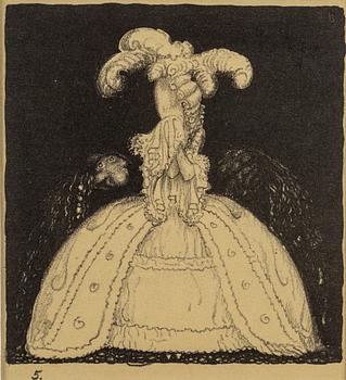 JOHN BAUER, lithograph, signed in plate.