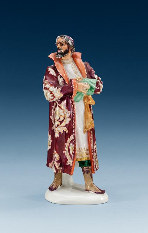 A Russian figure of Fedor Shaliapin, 20th Century.