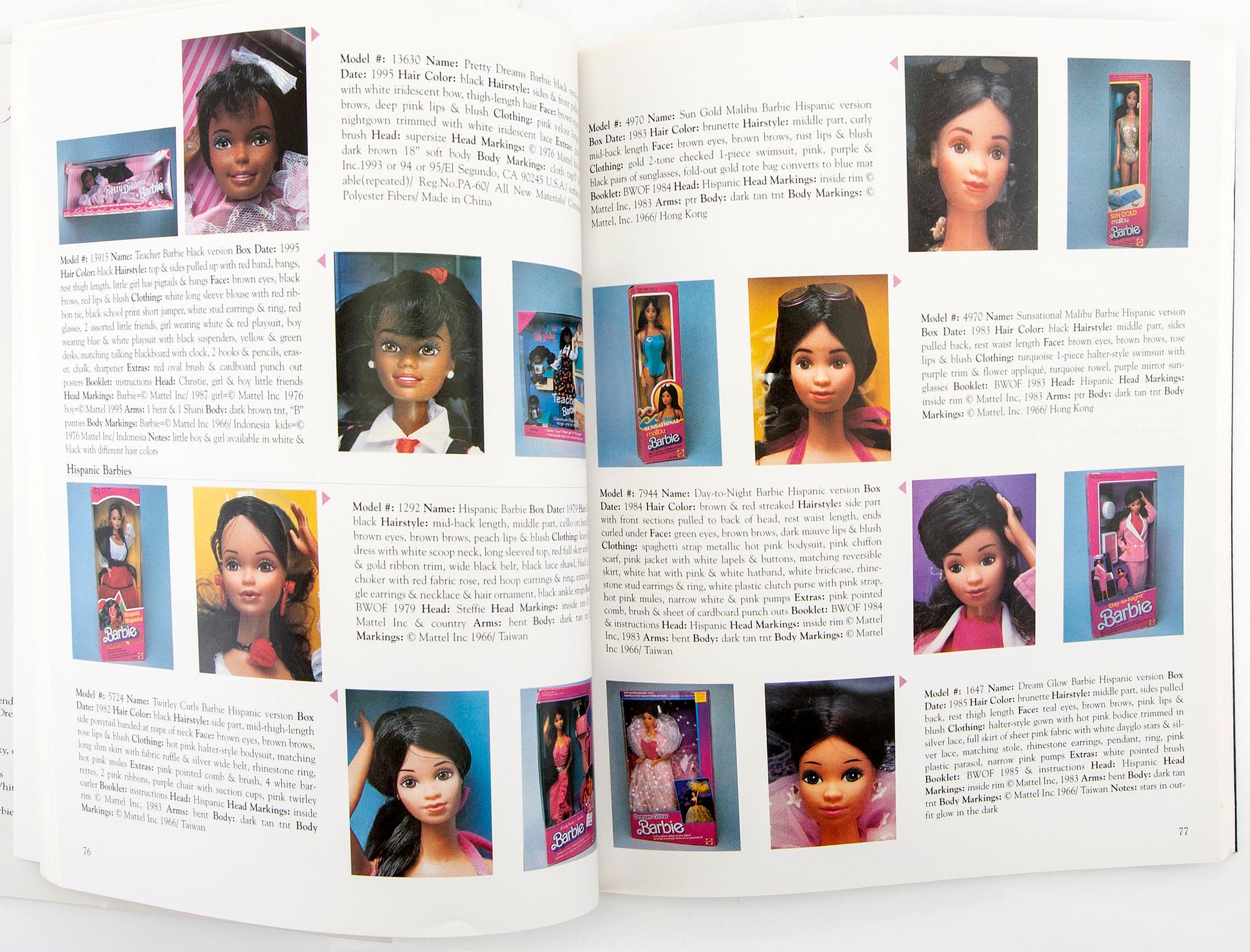 Books 3 pcs, including "Barbie a Rare Beauty" by Sandra Holder, FW Media 2010.