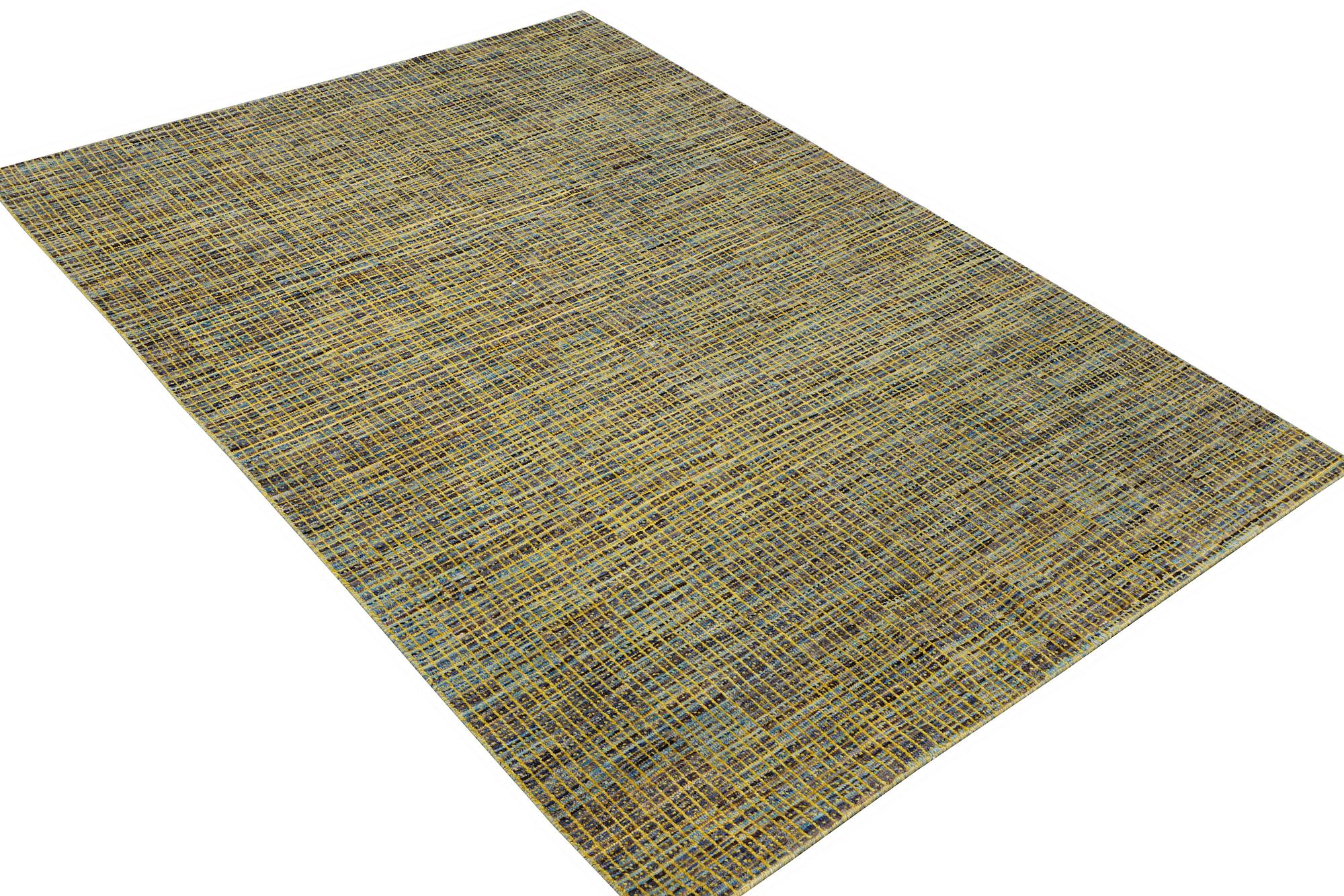 A Moroccan rug, modern design, c. 243 x 168 cm.