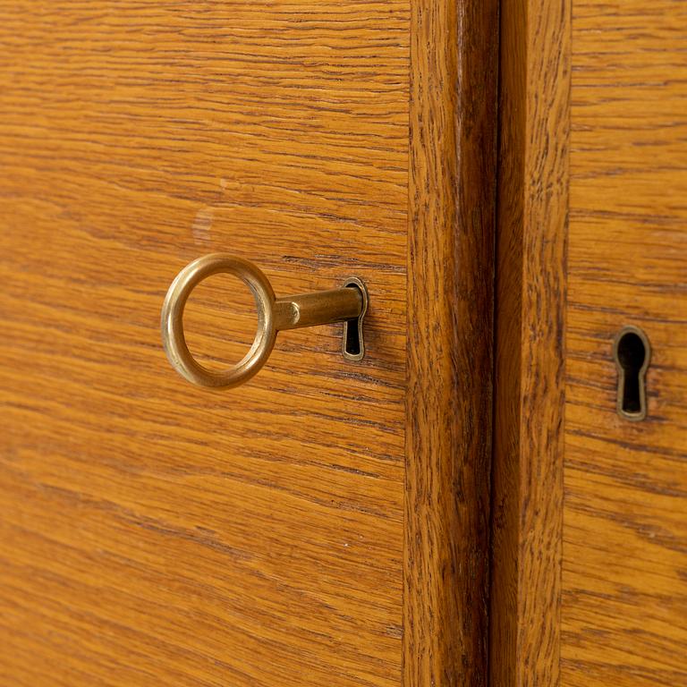 An oak cabinet, Meeths, Sweden, 1940's.