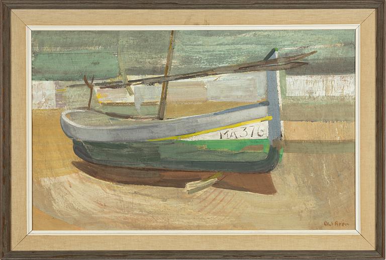 Olof Arén, Boat on the Beach.