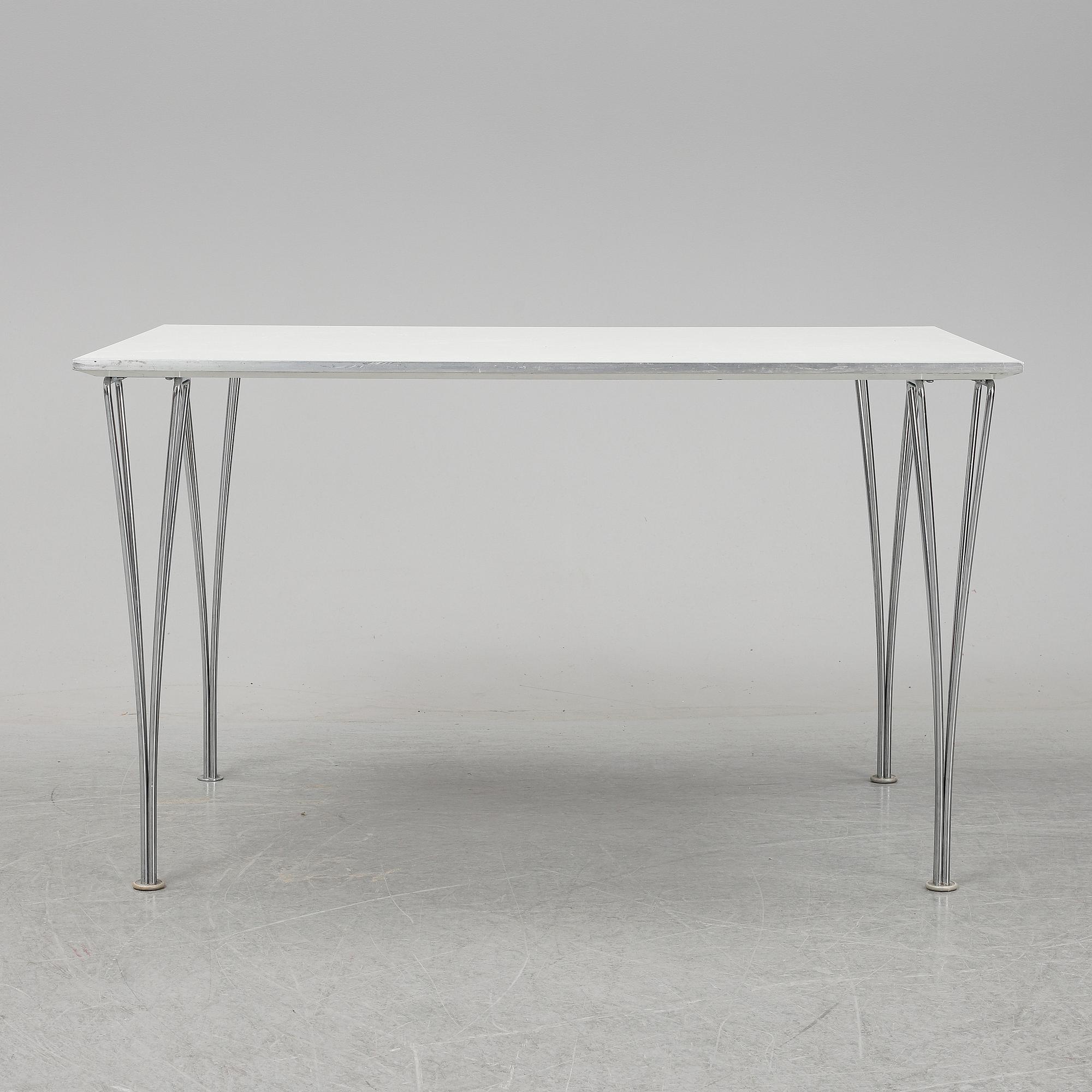 BRUNO MATHSSON & PIET HEIN, table, Fritz Hansen, Denmark, 1992.