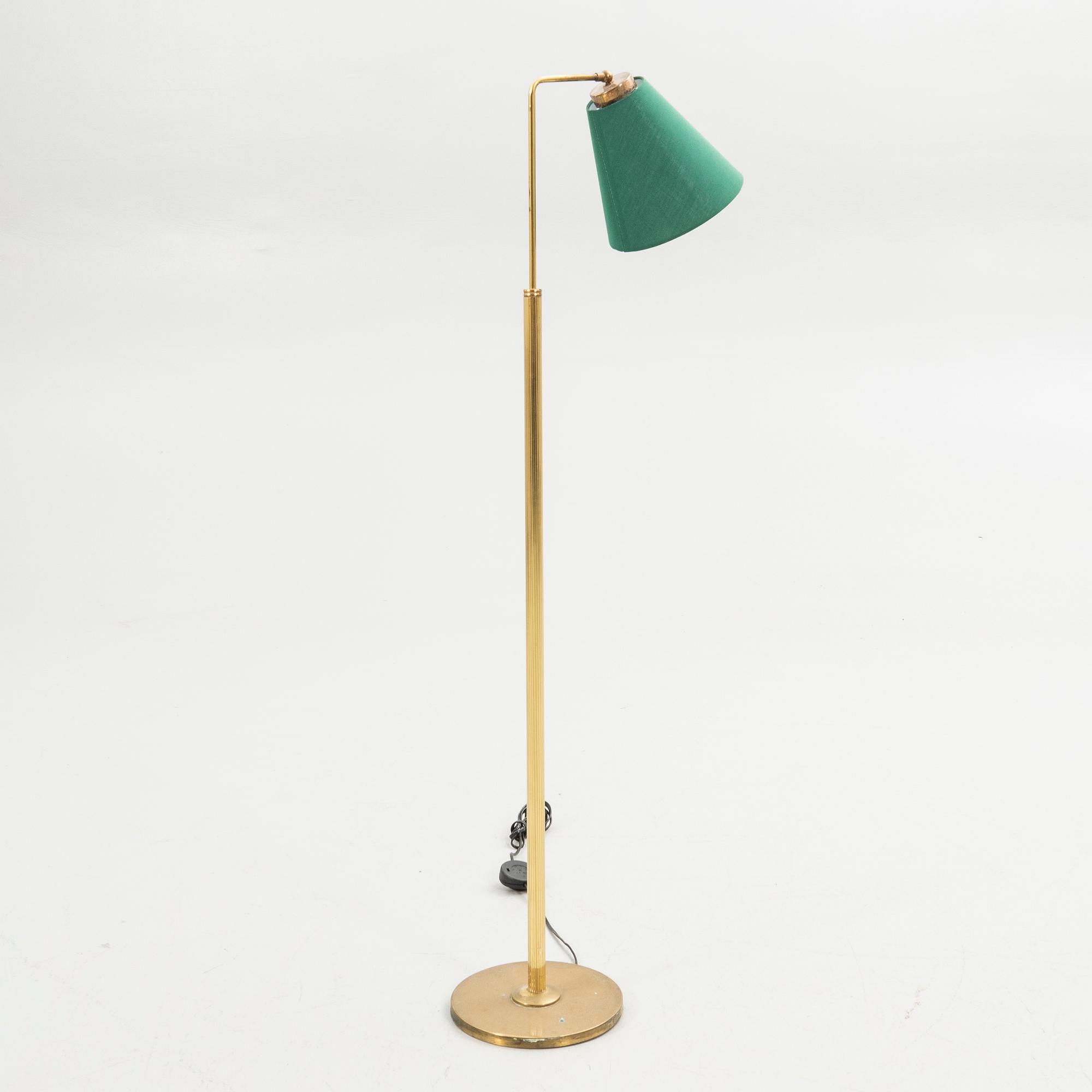 Golvlampa, 1900-talets andra hälft.
