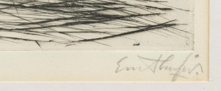 Evert Lundquist, Spade.
