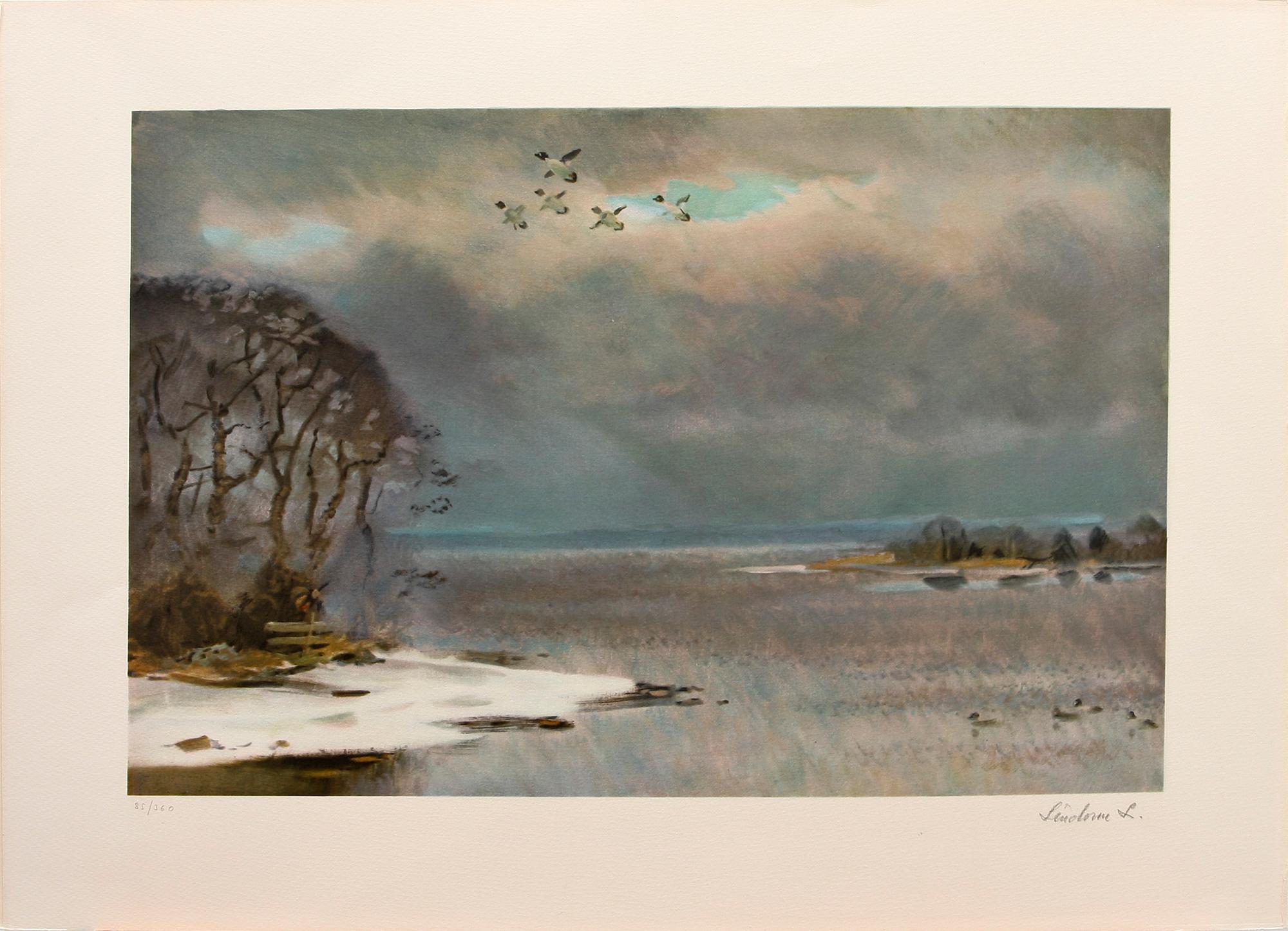 LINDORM LILJEFORS, mapp med 5 färglitografier, sign o numr.