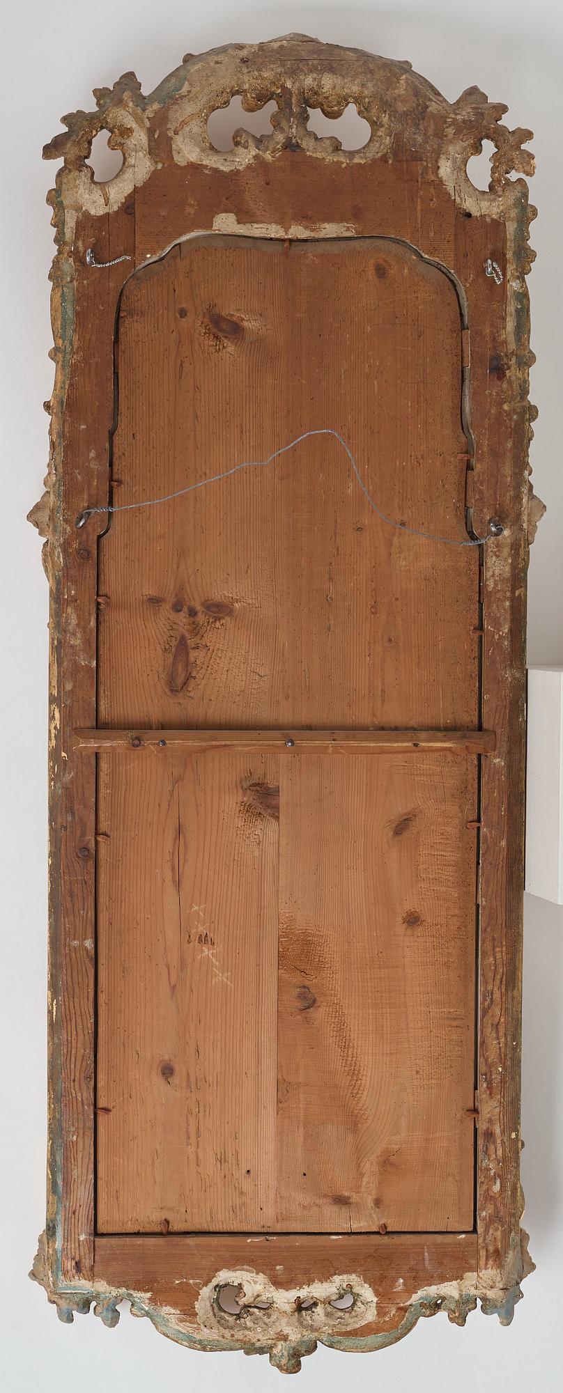 SPEGEL, stockholmsarbete, 1700-talets andra hälft, rokoko.