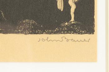 John Bauer, "Här har du allt, som återstår av mina kläder".