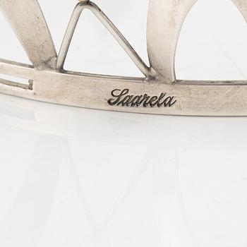Arvo Saarela, a silver and pearl bridal crown, Enköping, Sweden 1963.