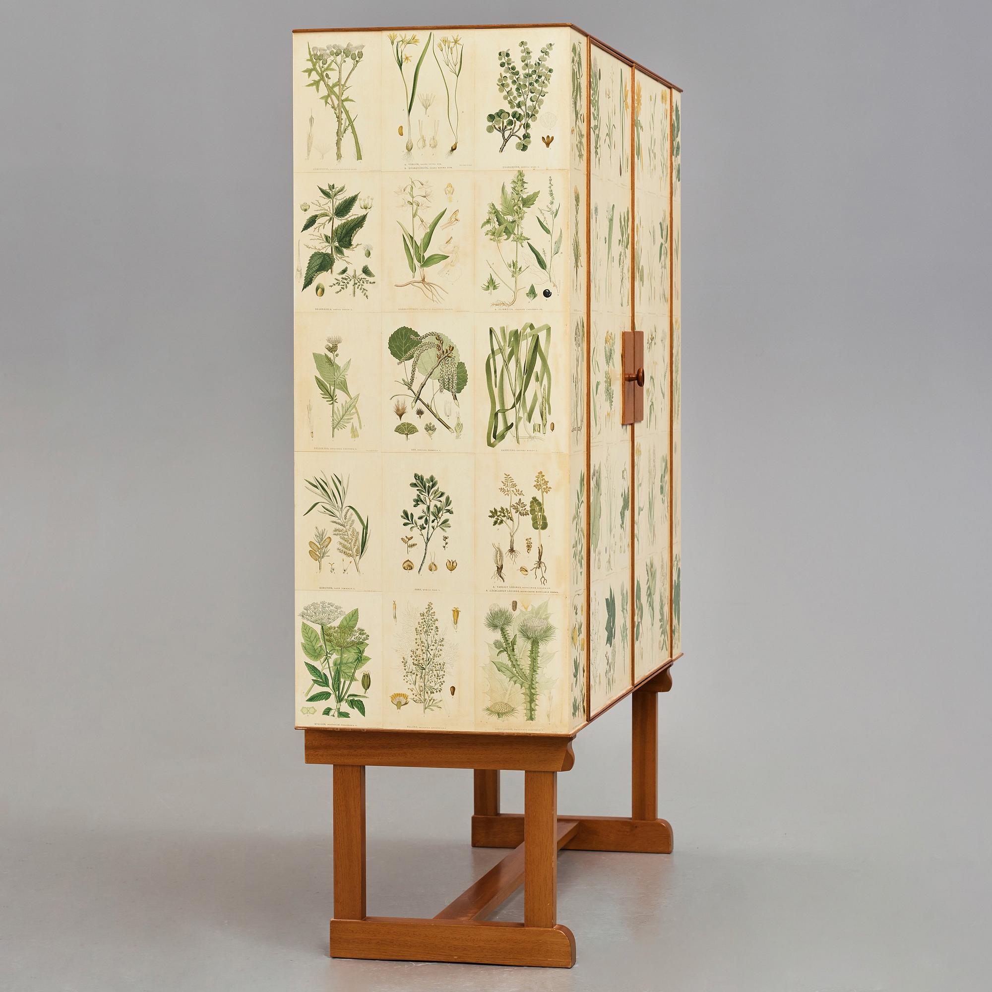 Josef Frank, a "Flora" cabinet, Svenskt Tenn, Sweden, model 852.