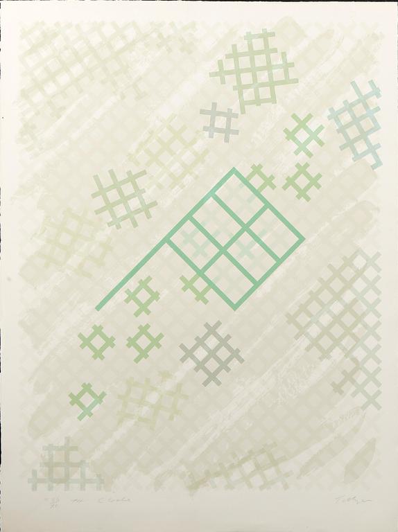 WILLIAM TILLYER, 4 st, färglitografi/etsning, samtliga signerade med blyerts och numrerade 50/90, 56/90, 58/100, 66/90.