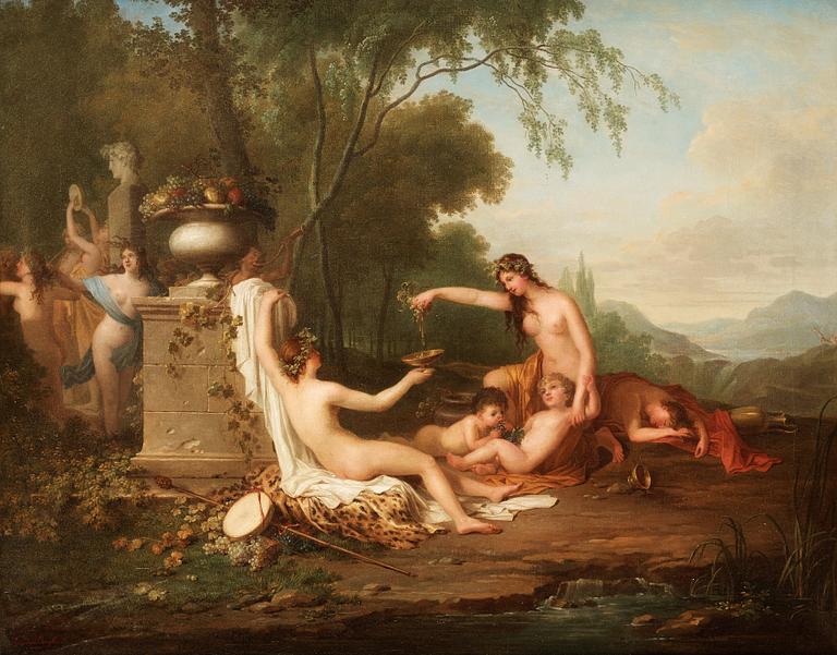 Augustin Charles van den Berghe, Bacchanal.