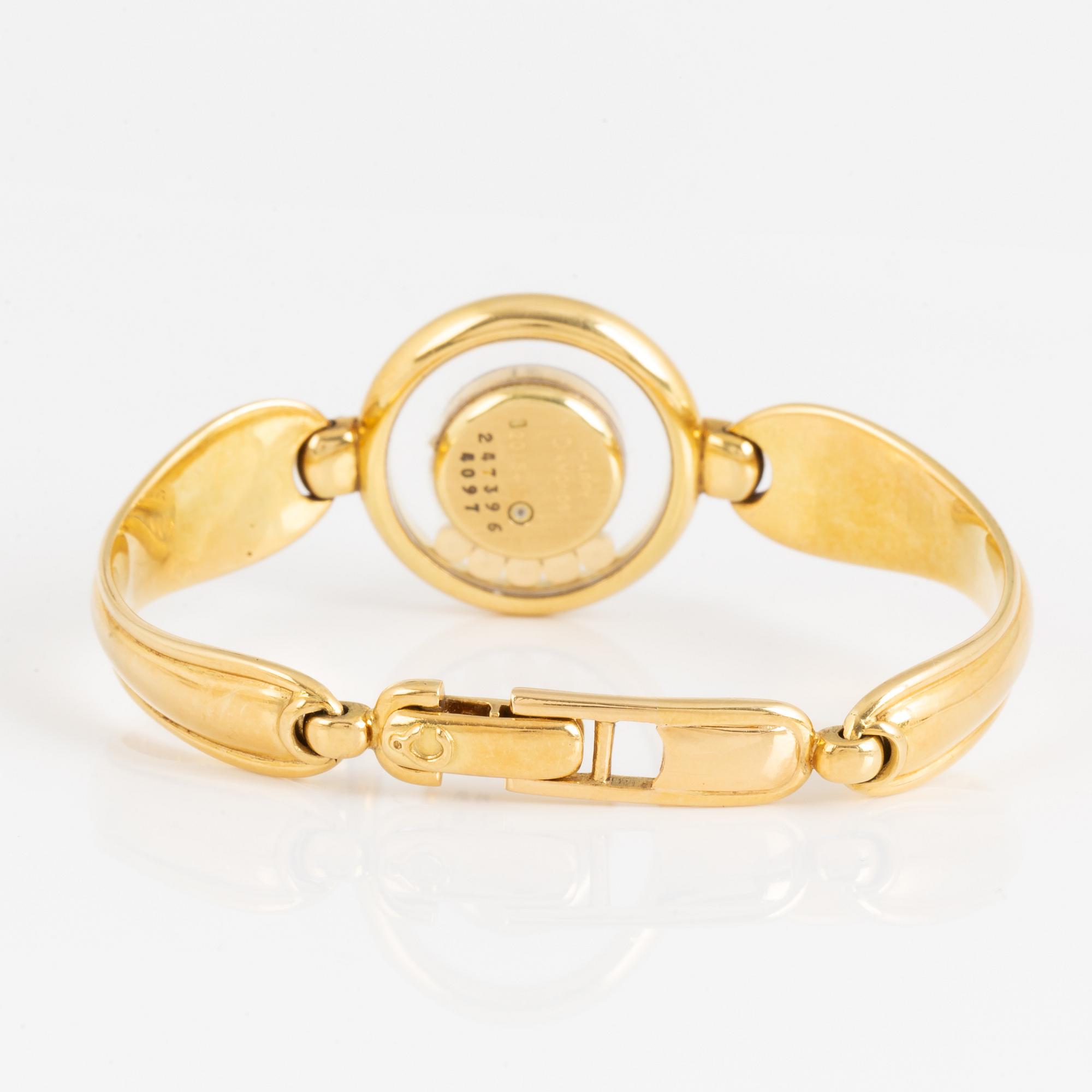 Chopard, Genève, Happy Diamonds, wristwatch, 25 mm.