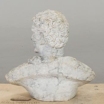 BYST, marmor, romersk man, 1900-tal.