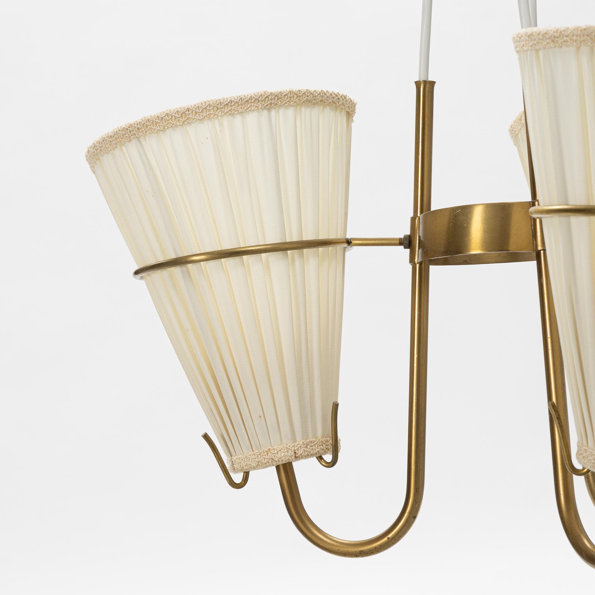 Hans Bergström, tillskriven, taklampa, modell A1720, Swedish Modern, ASEA, 1940-tal.