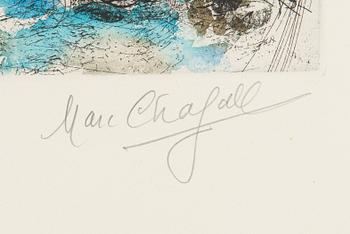 Marc Chagall, 'Acrobate et Violiniste'.