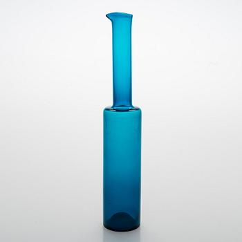 Nanny Still, A glass bottle, model 1734, signed Nanny Still Riihimäen Lasi O.Y.