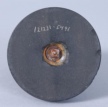 BORDSDEKORATION, patinerad zink, 1800-talets andra hälft.