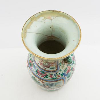 Vas Kina Kanton 1800-talets slut porslin.