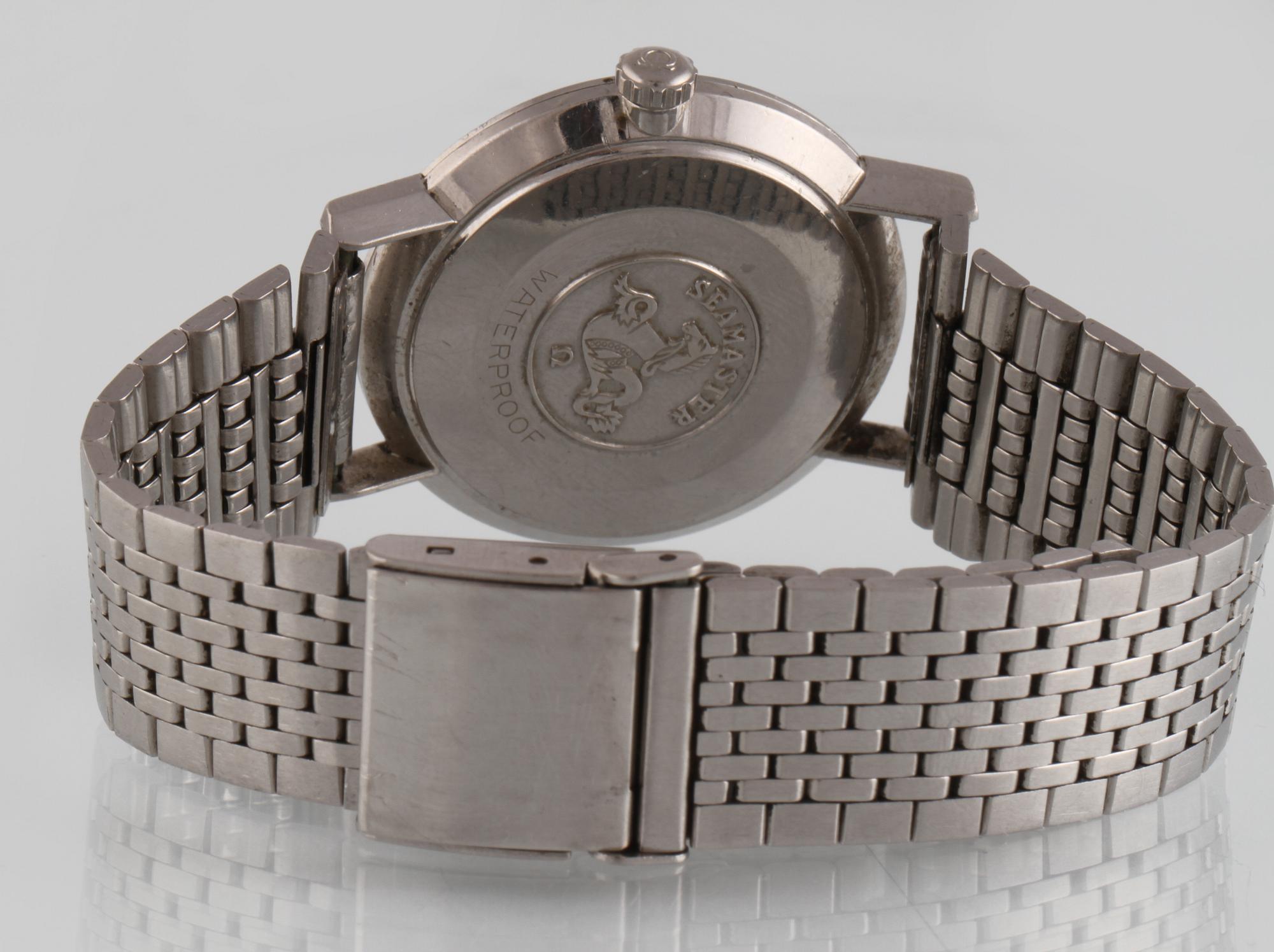 ARMBANDSUR, Omega Seamaster De Ville, stål, ca 1950/60-talet.