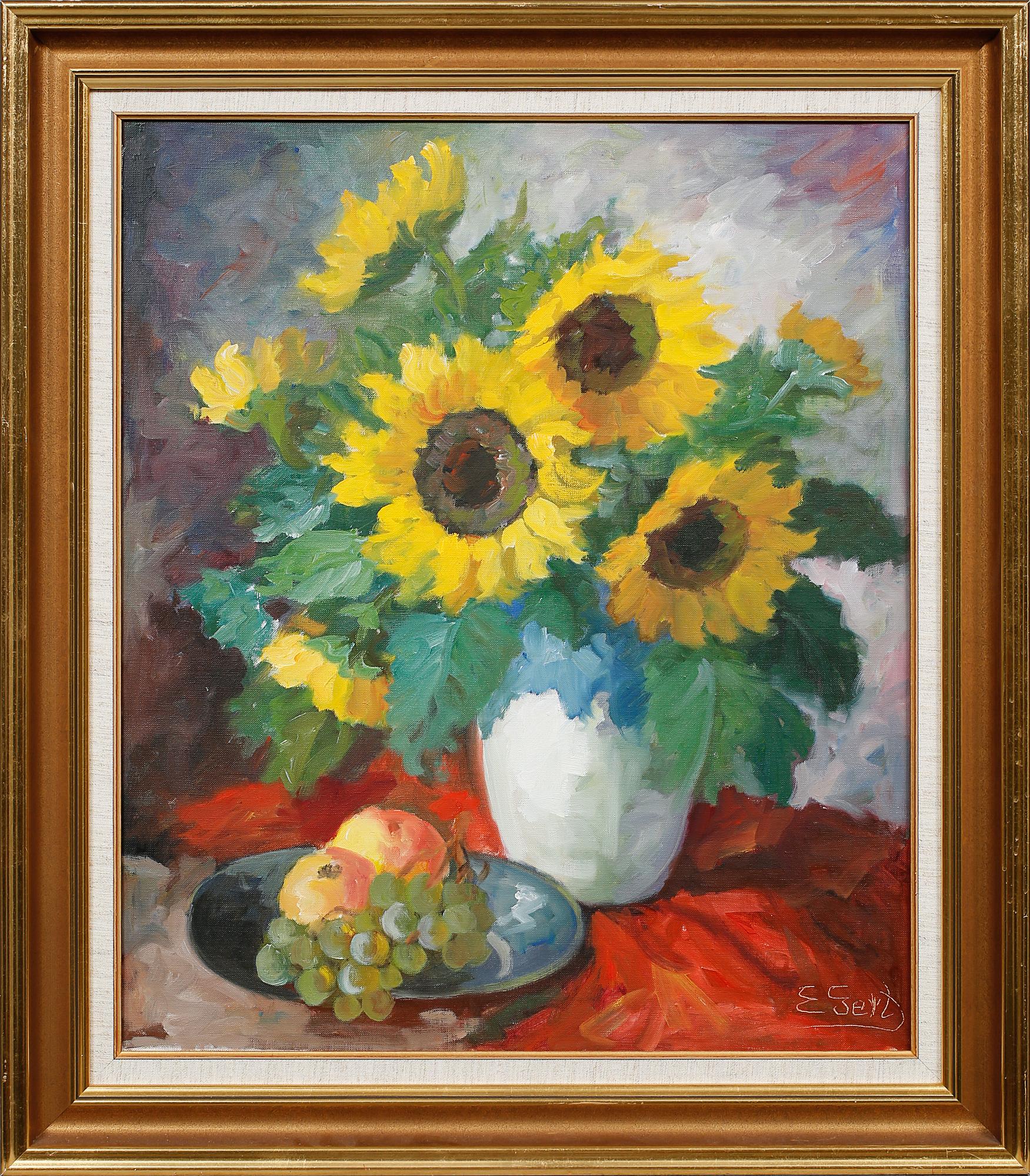 EDIT GERT, olja på duk, signerad.