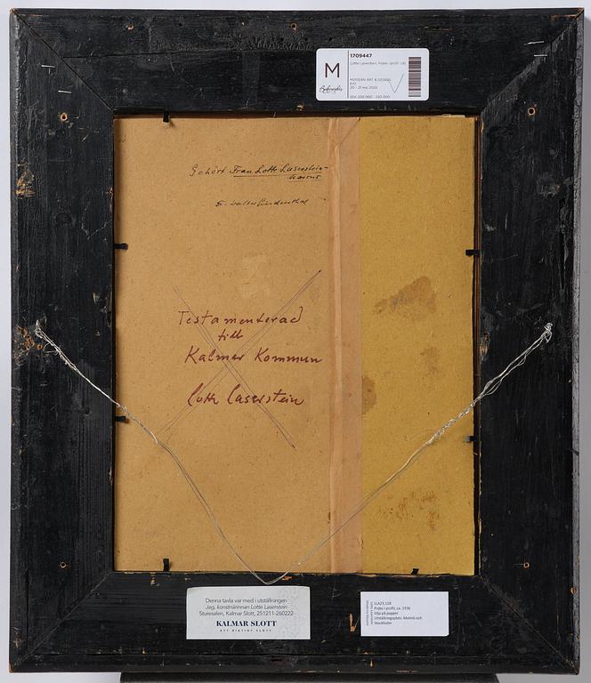 Lotte Laserstein, Boy in profile.