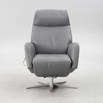 A "Scott Power", recliner chair, Stressless, 21st century.