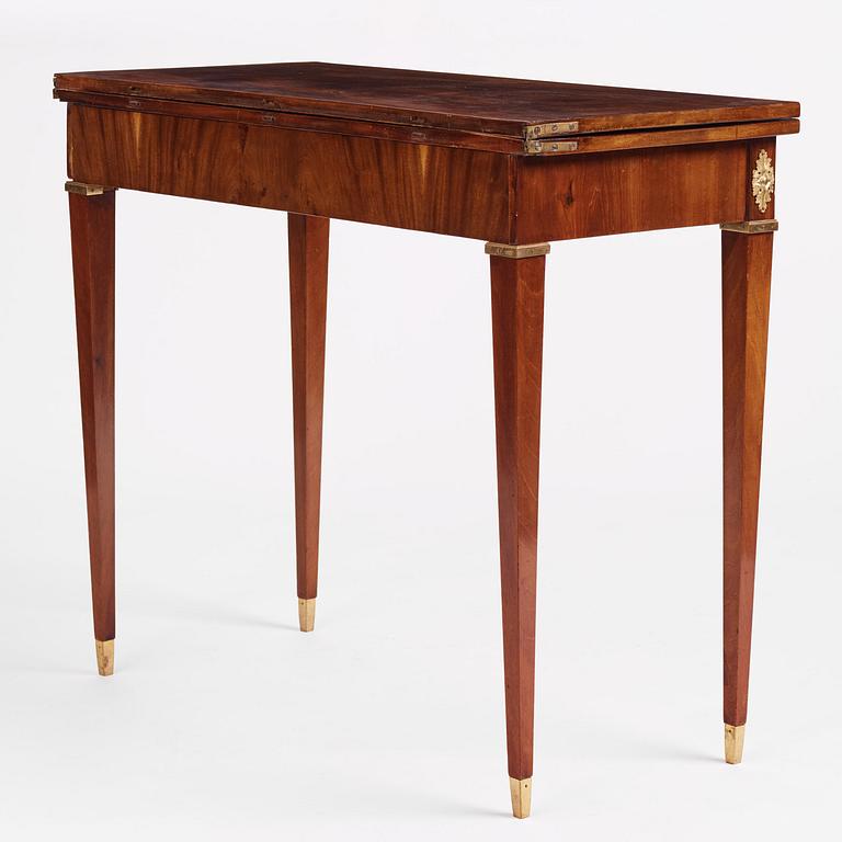 Spelbord, av Georg Haupt (mästare i Stockholm 1770-84), Gustavianskt.