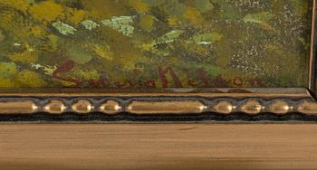Severin Nilson, oil on canvas, signed.