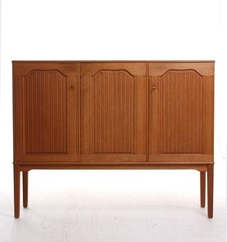 MATSALSMÖBLEMANG, 7 delar, Carl Malmsten, Åfors, ek, 1950/60-tal.