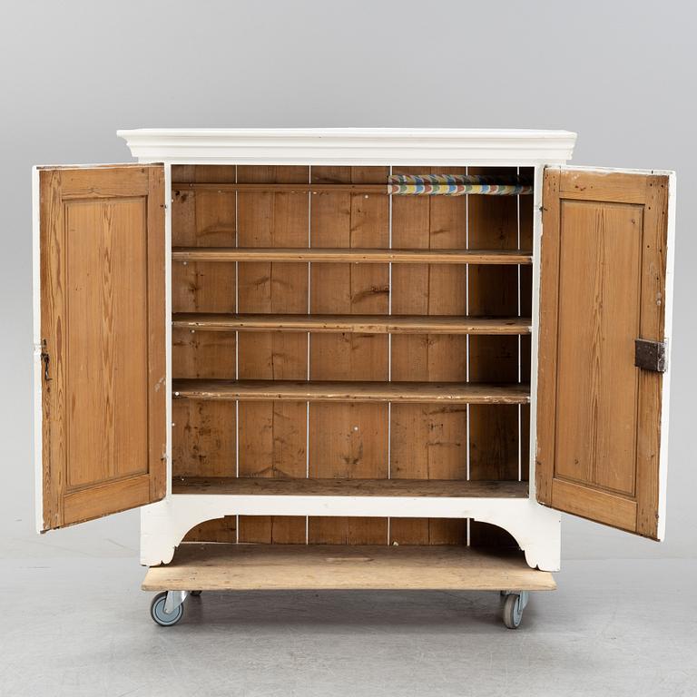 A painted cabinet, first part of the 19th Century.