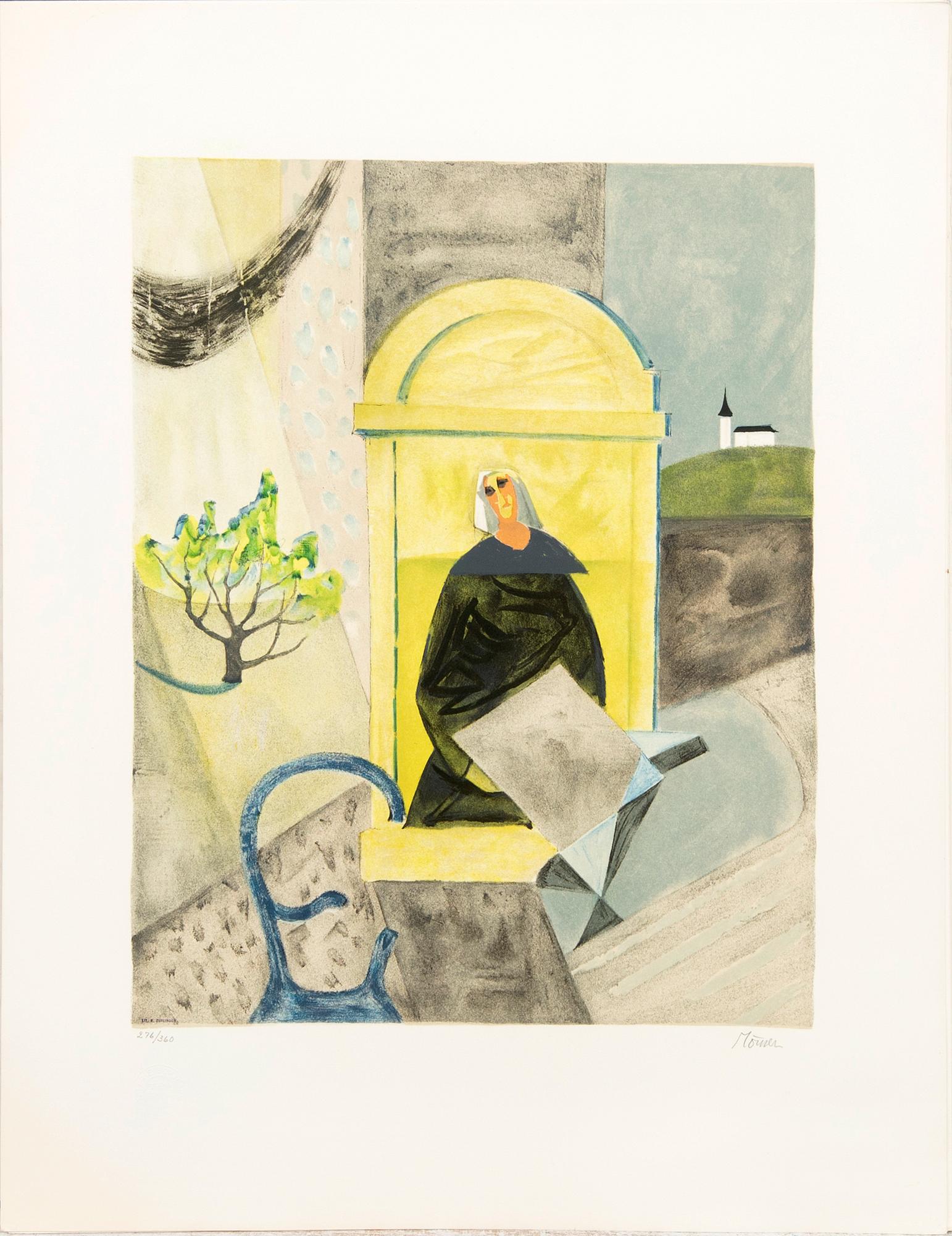 Halmstad Group fifty years, portfolio, with 6 color lithographs, signed and numbered 276/360.