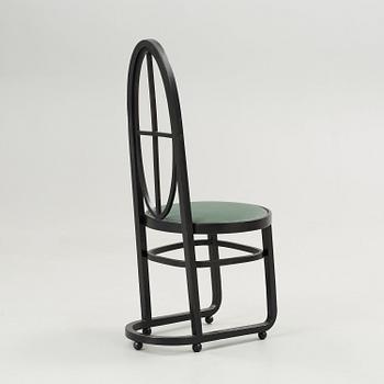 Two Carl Bergsten dining chairs, Gemla leksaksfabrik, Sweden ca 1906.