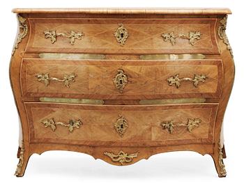 395. A Swedish Rococo 18th Century commode by M. Engström.