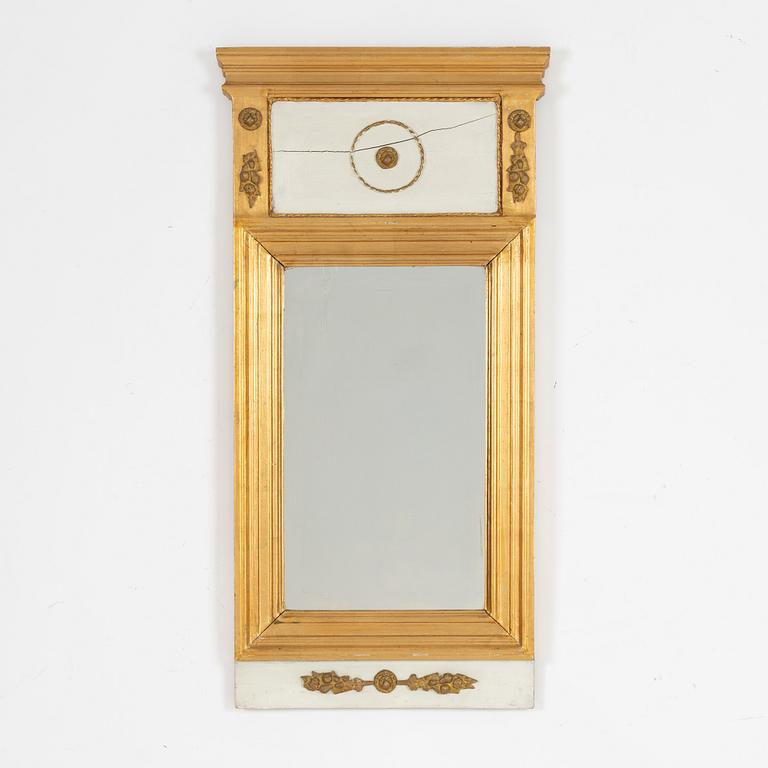 A late Gustavian style mirror, early 20th century.