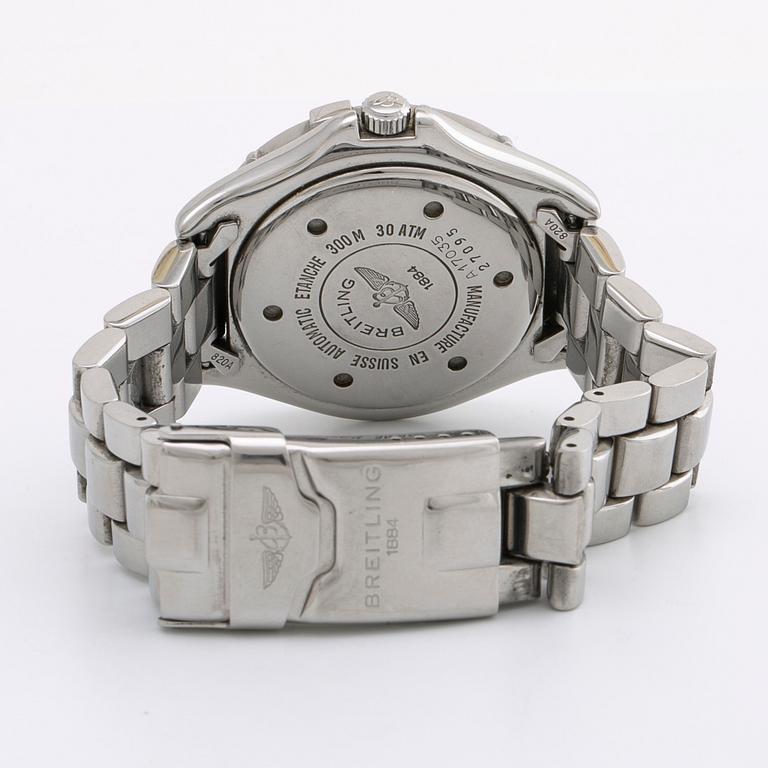 BREITLING, Colt, wristwatch, 38 mm.