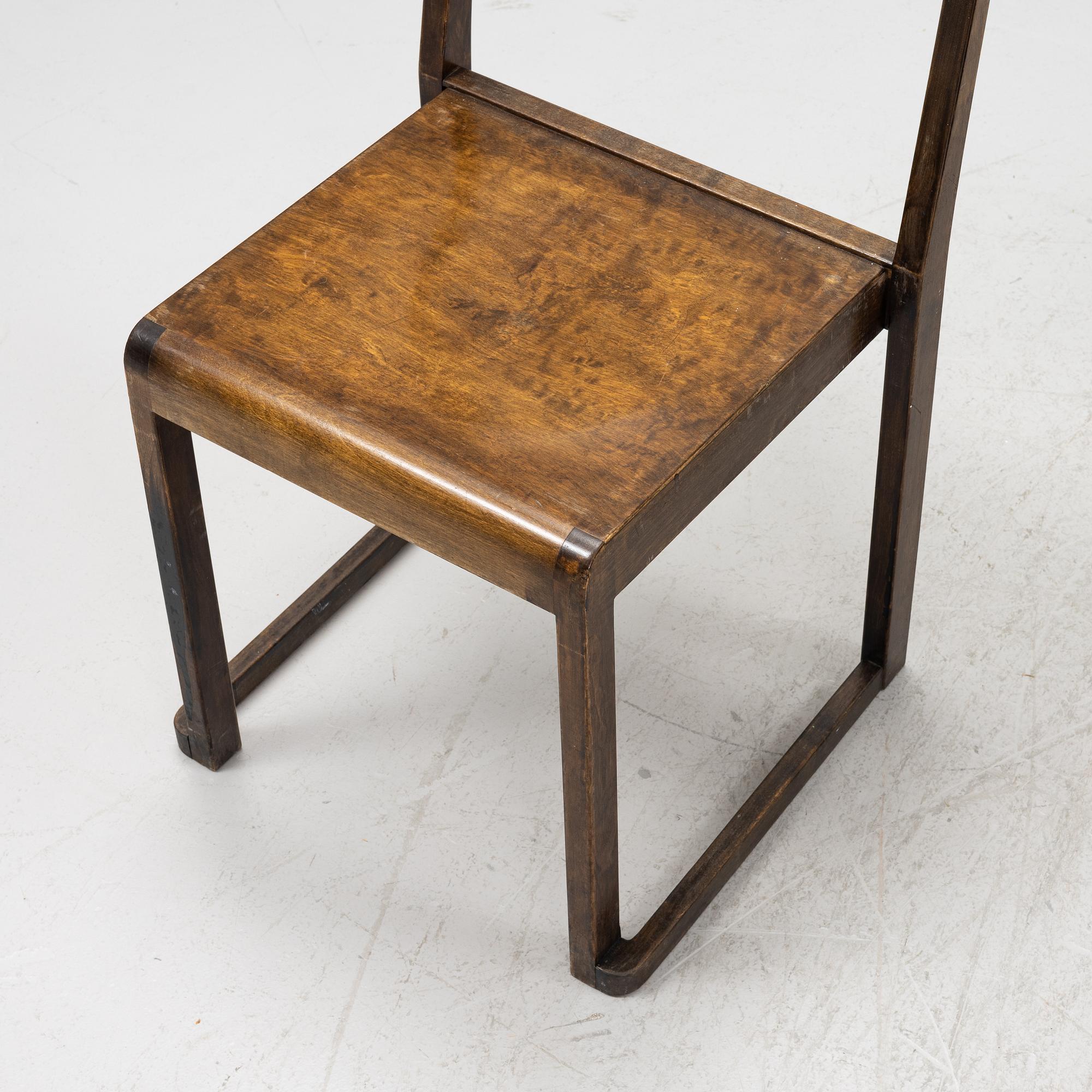 Sven Markelius, stolar 8 st "Orkesterstolen" 1900-talets mitt.