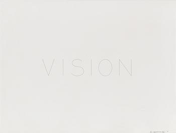 135. Bruce Nauman, "Vision".