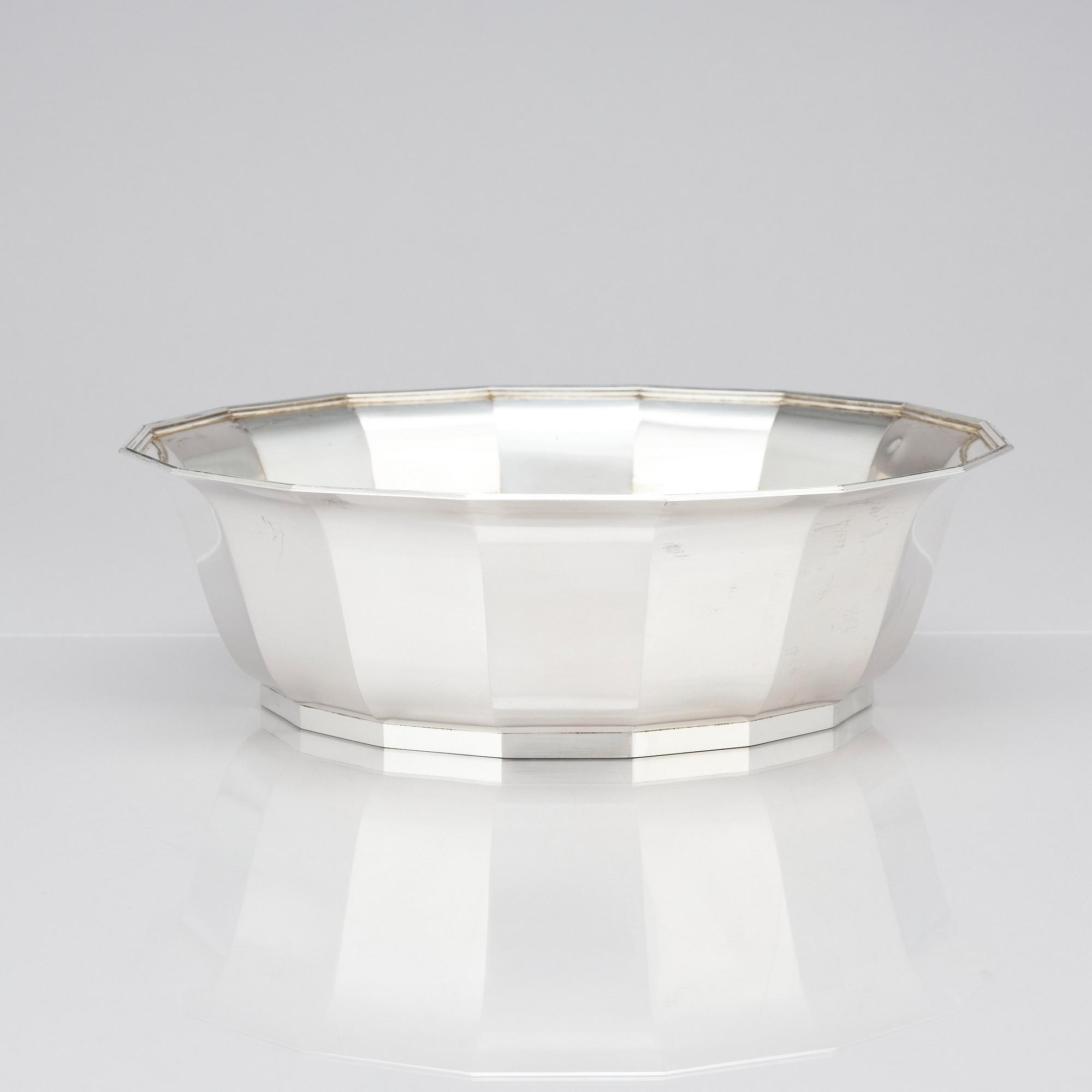 Wiwen Nilsson, a sterling silver bowl, Lund, Sweden 1964.