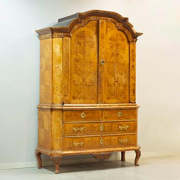 Skåp, Stockholmsarbete, 1700-talets senare del, Rokoko.
