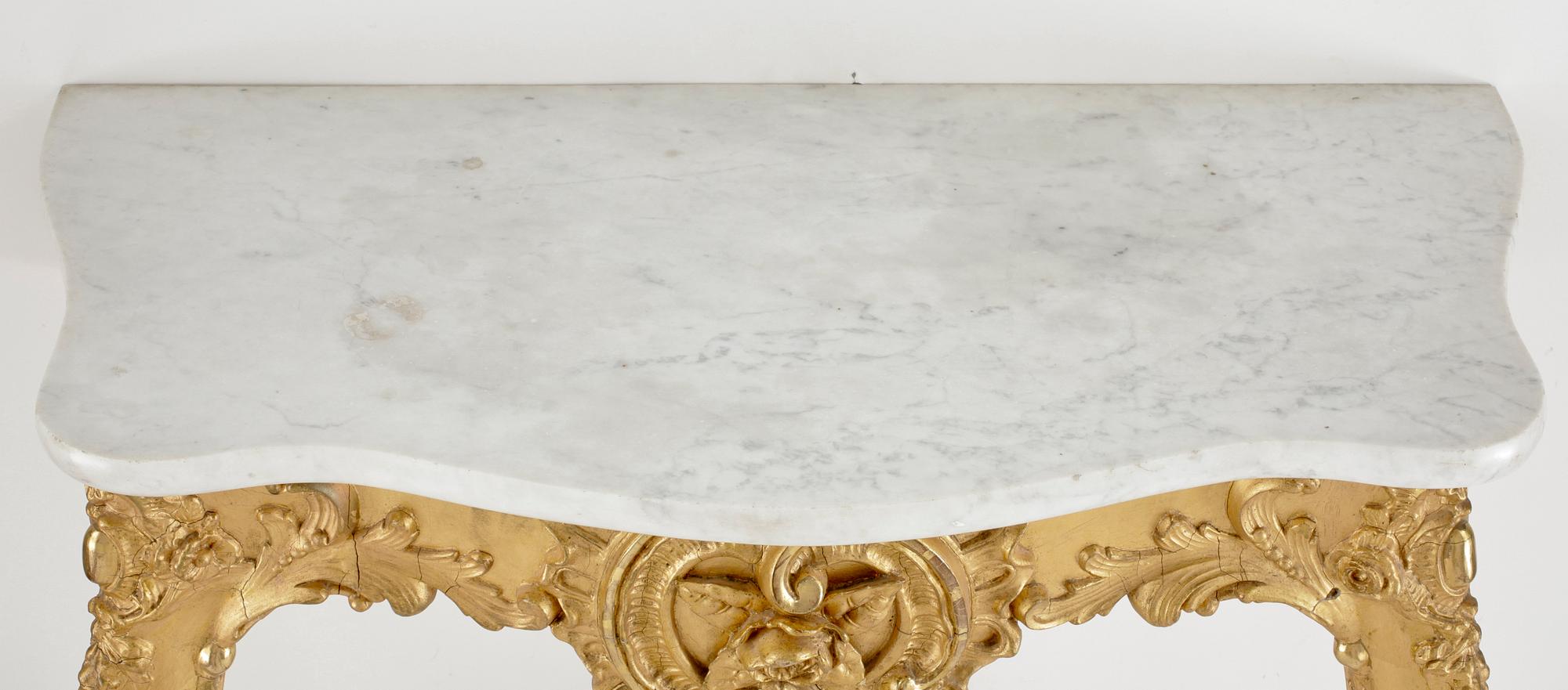 KONSOLBORD, rokokostil, 1900-talets början.