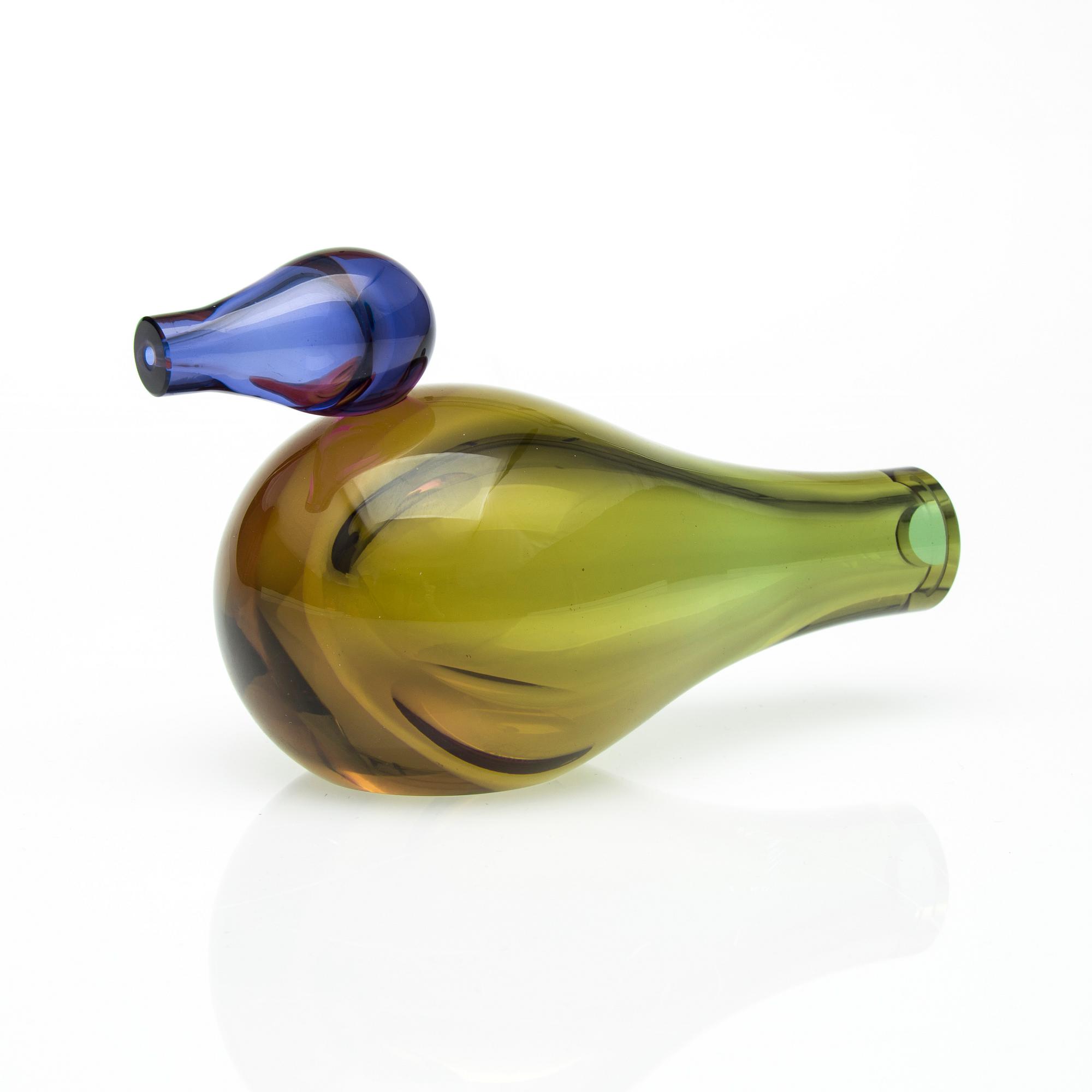 FIGURIN, glas, Giorgio Vigna, signerad, Iittala.