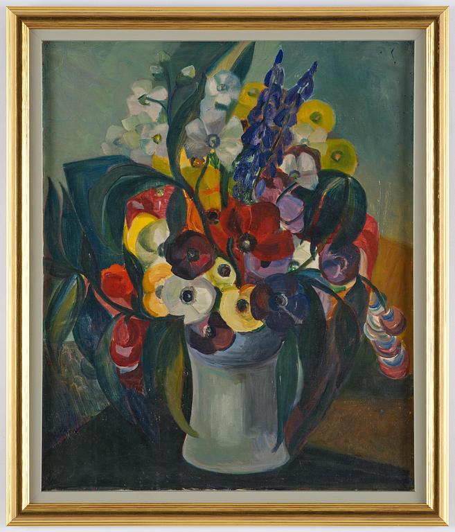 Elsa Ström-Ciacelli, Floral splendour in a vase.