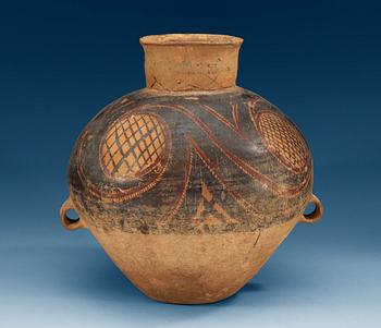 1392. A potted Neolitic jar.